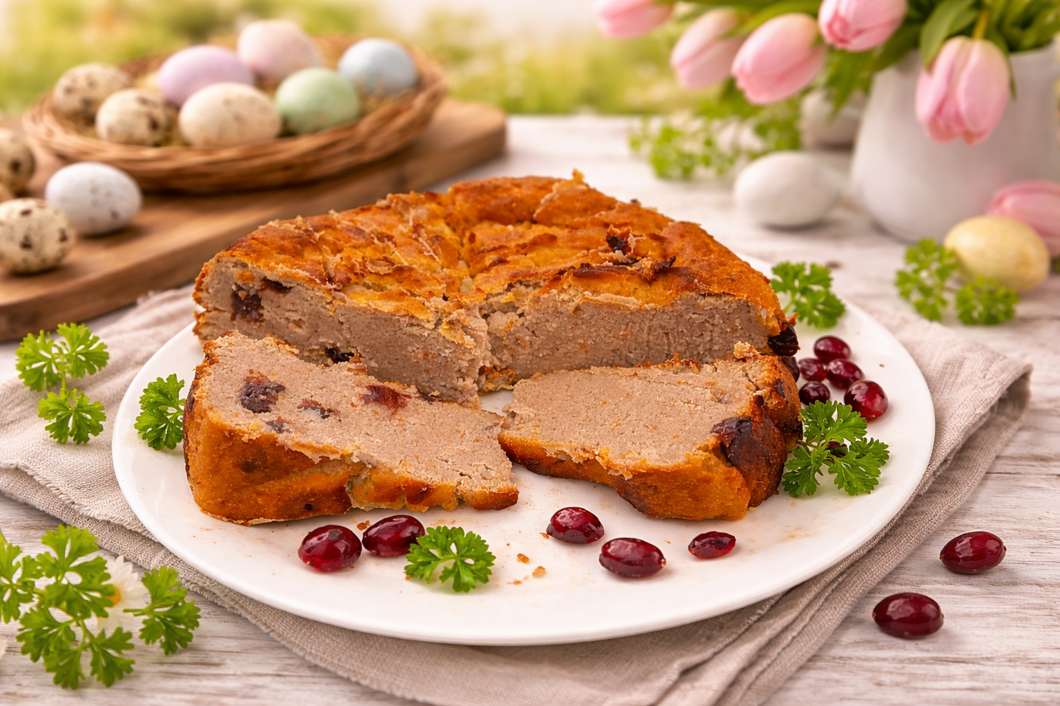 Pasztet drobiowo - wieprzowy